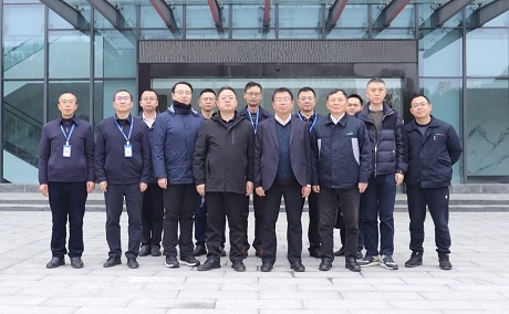 蒋文春率队莅临绵阳威尼斯9499公司调研指导事情